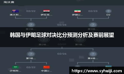 韩国与伊朗足球对决比分预测分析及赛前展望